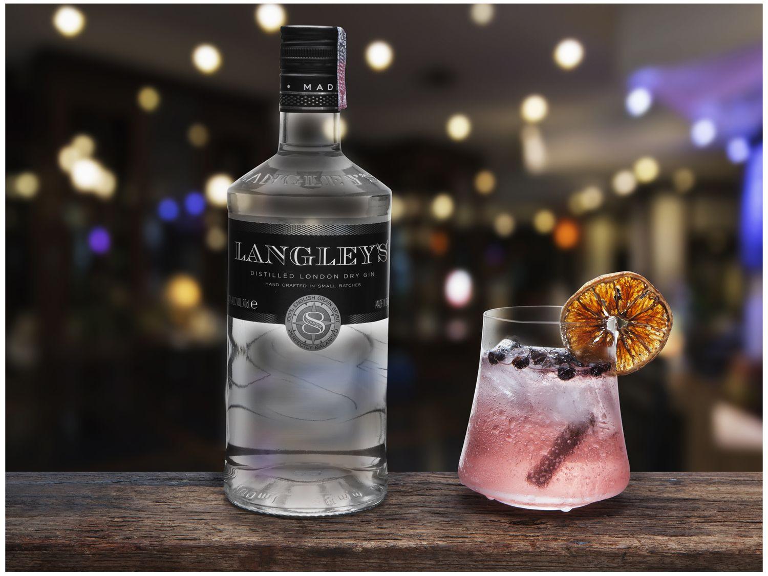Gin Langleys London Dry Seco Number 8