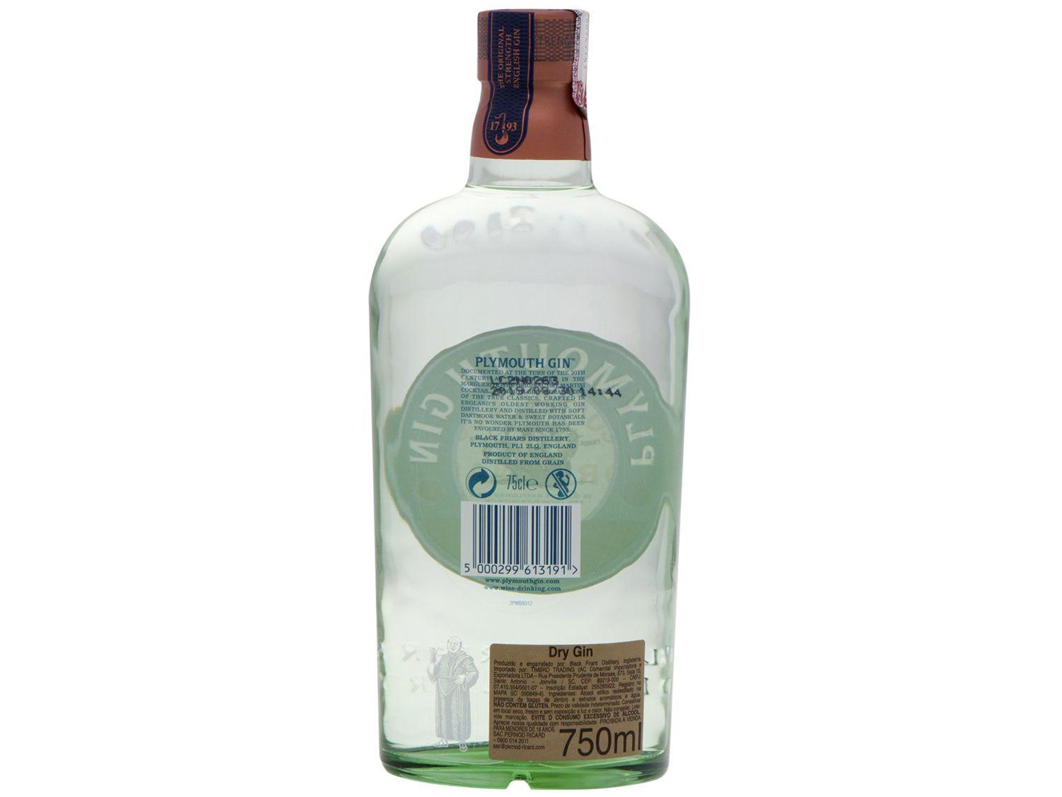 Gin Plymouth 750ml