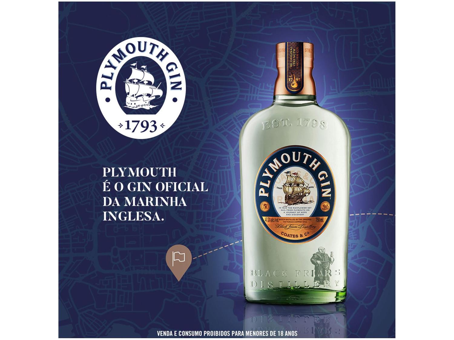 Gin Plymouth 750ml