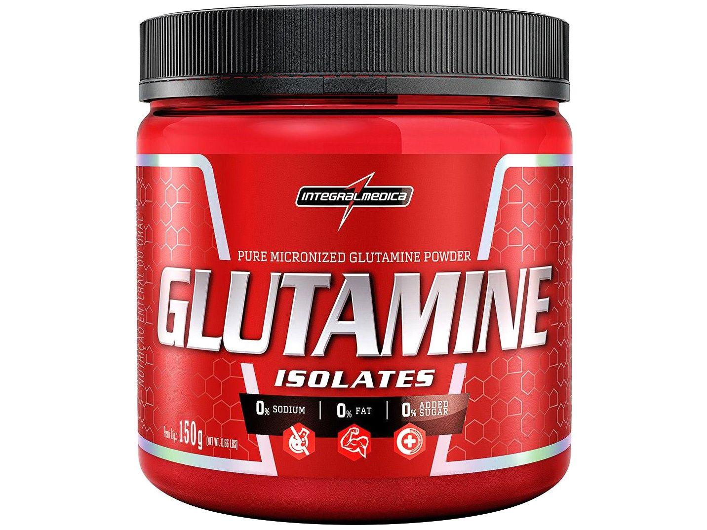 Glutamina Integralmédica Isolates em Pó 150g