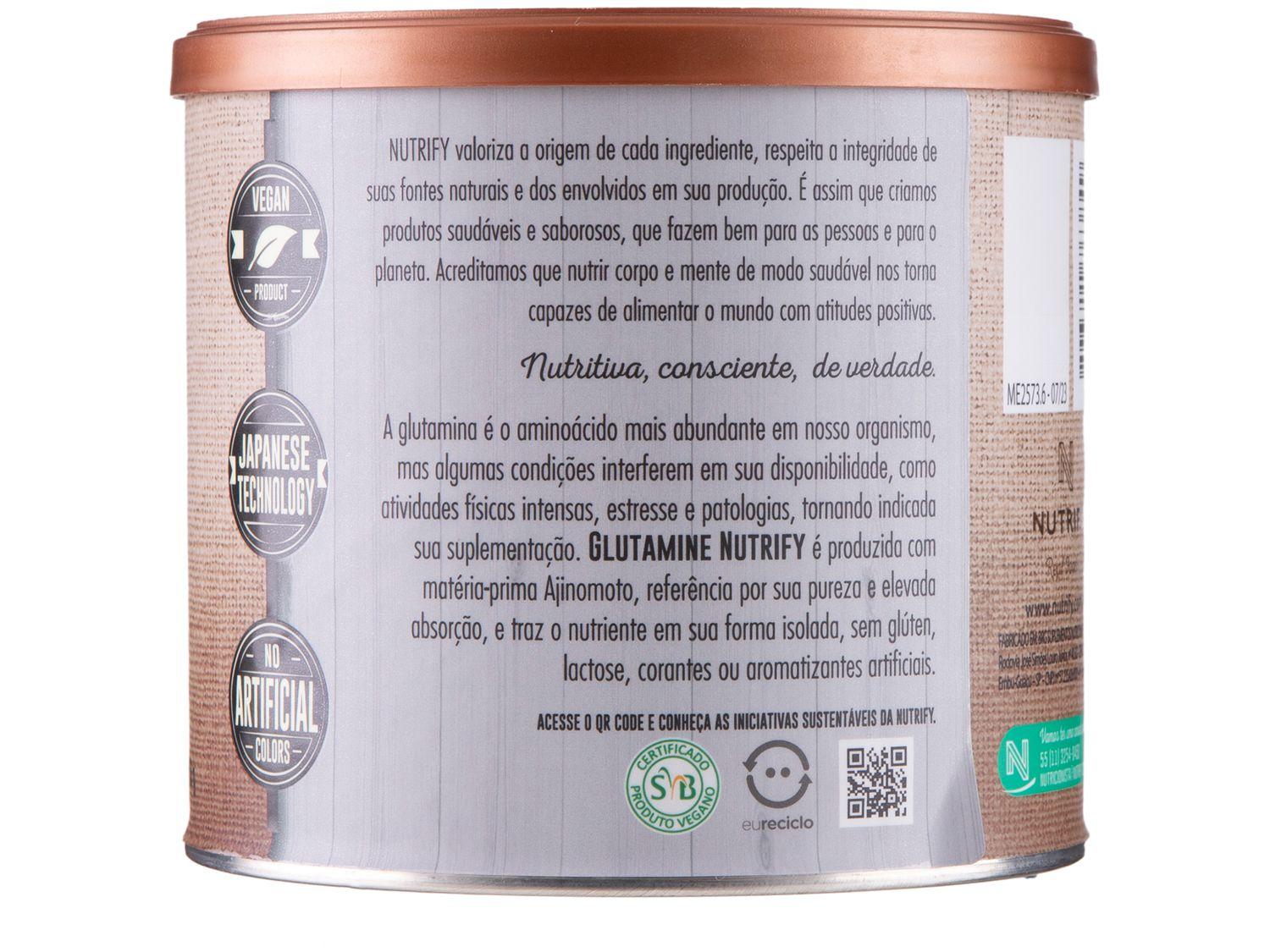 Glutamina Nutrify Glutamine em Pó 150g  