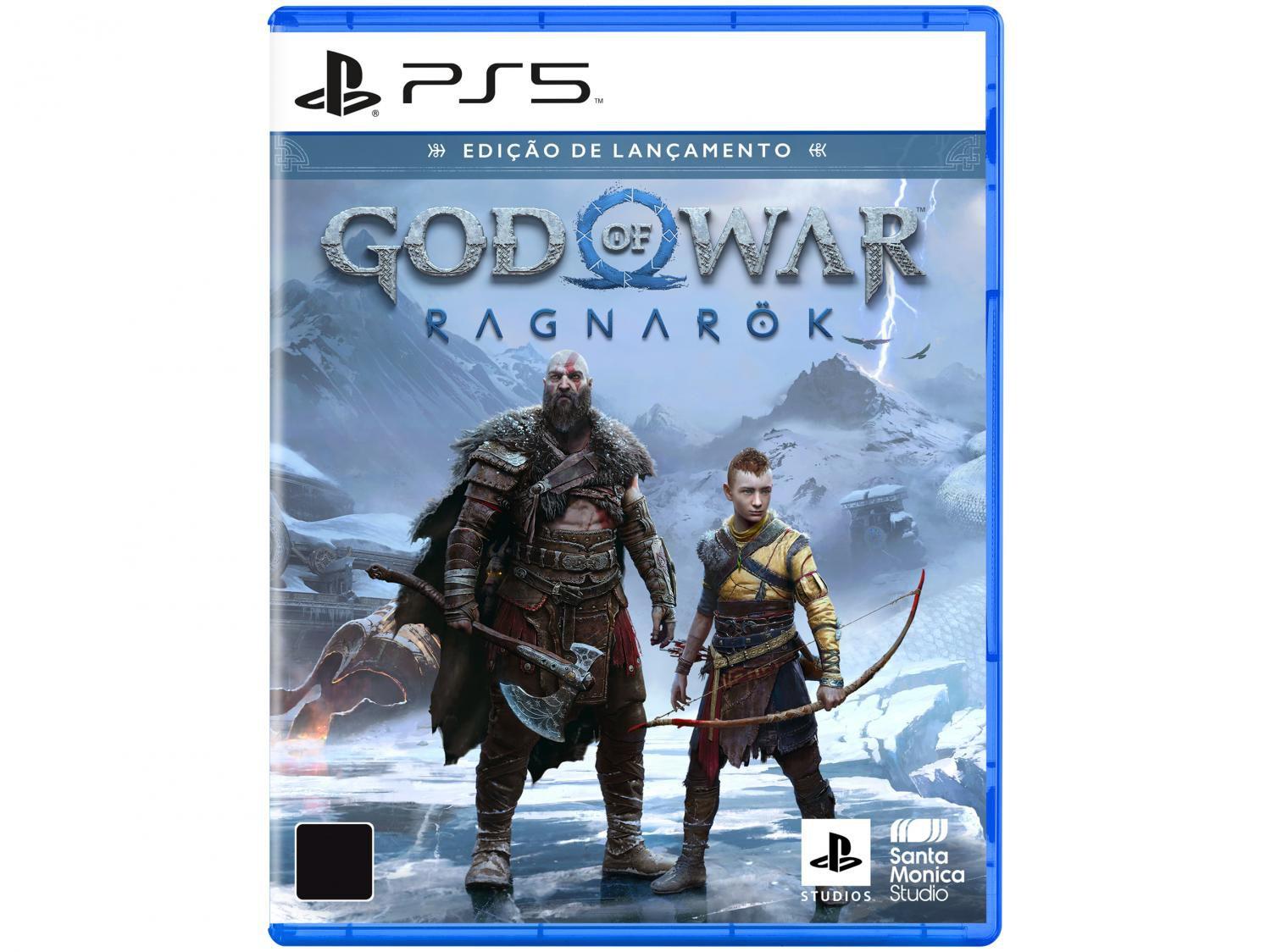 God of War Ragnarök para PS5 Edição de Lançamento Pré-venda