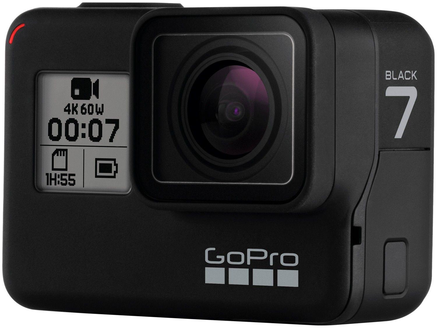 GoPro Hero 7 Black 12MP 4K Wi-Fi Bluetooth - 2” à Prova de