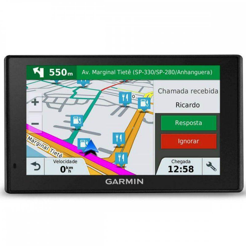 GPS Automotivo Garmin DriveAssist 50LM América do Sul com Câmera ...