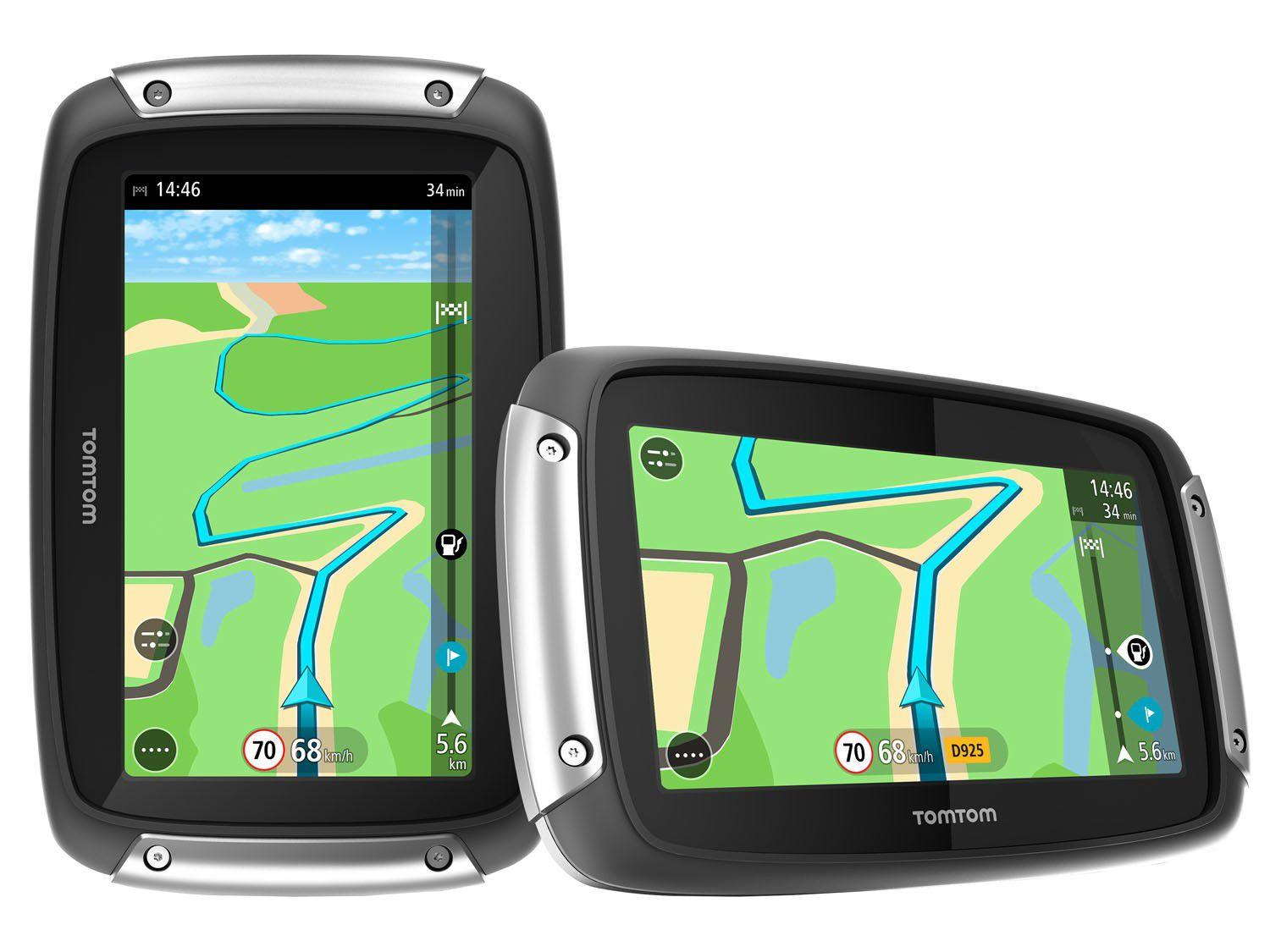 GPS para Moto Tomtom Rider 400 4.3” Touch Screen Mem. 8GB com Alerta