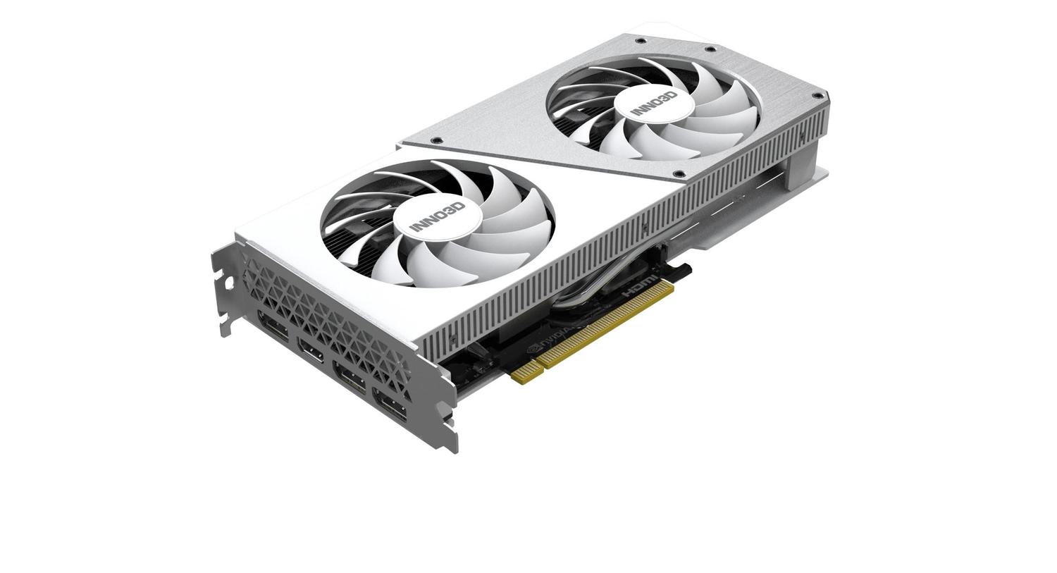 Gpu Inno3d Geforce Rtx 4060 Twin X2 Oc White 8gb Gddr6 128