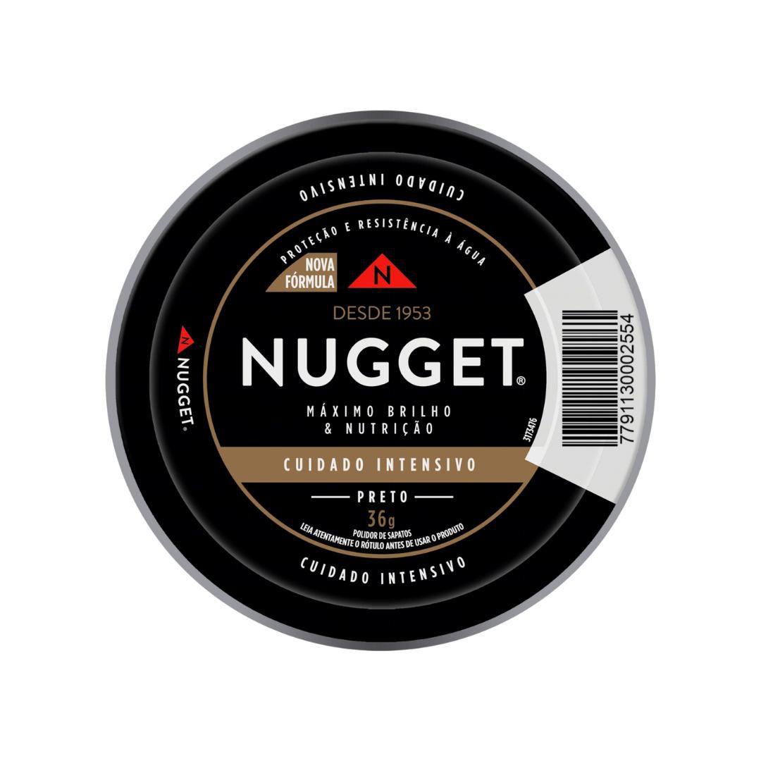 Graxa para Sapato em Pasta Preta Nugget 36g Magalu Empresas