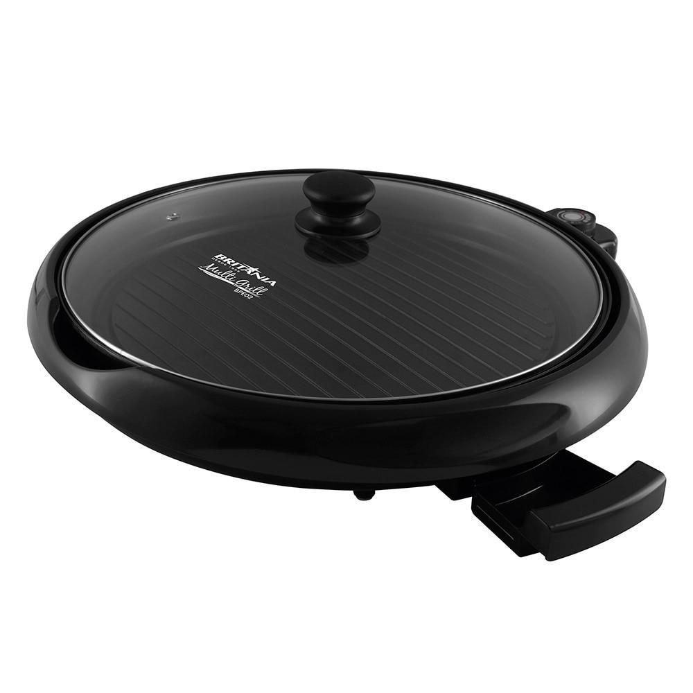 Grill Britânia Multi BPE02 Preto 1000W Grill Magazine Luiza