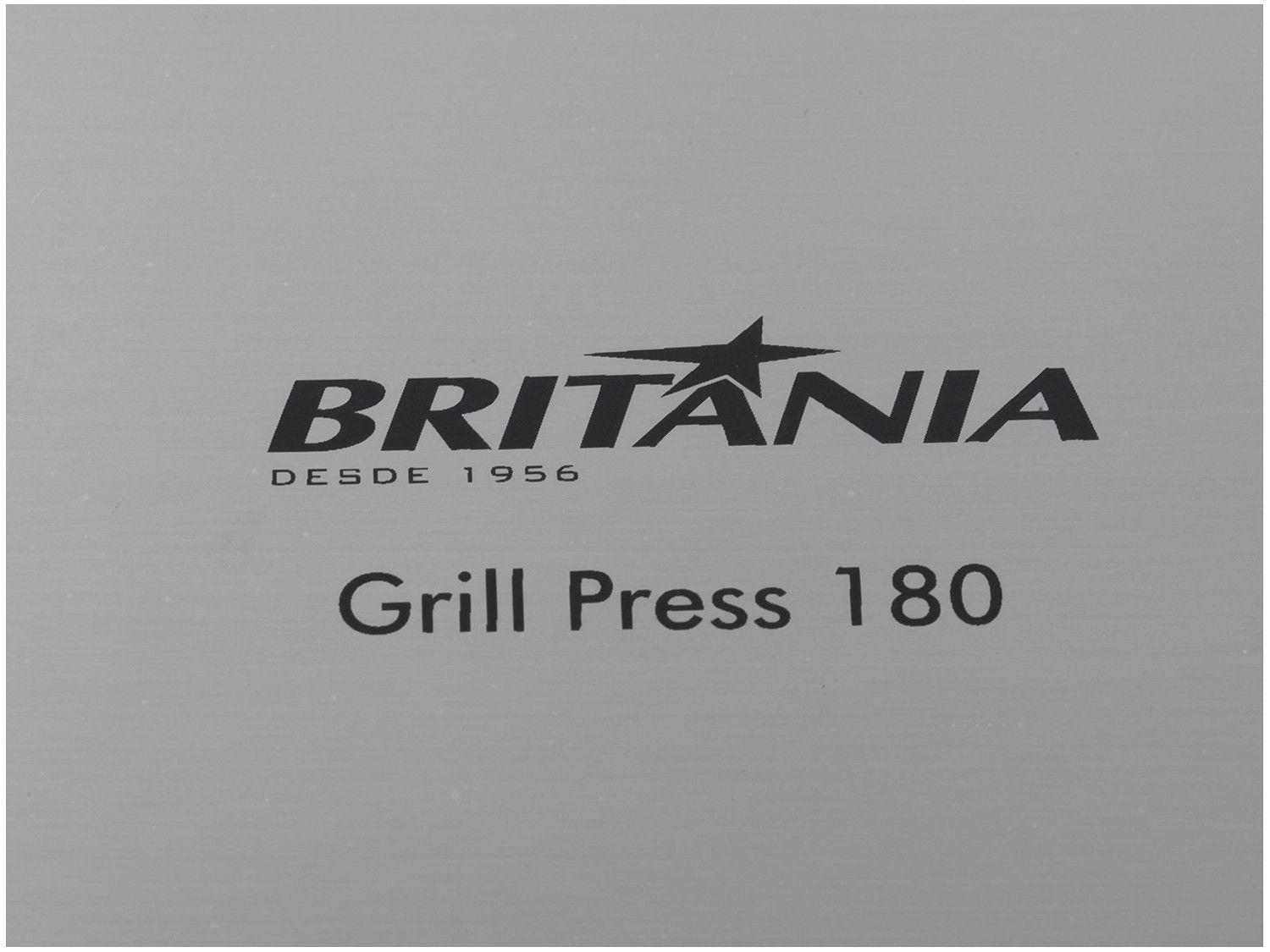 Grill Britânia Press 180 1400W Coletor de Gordura