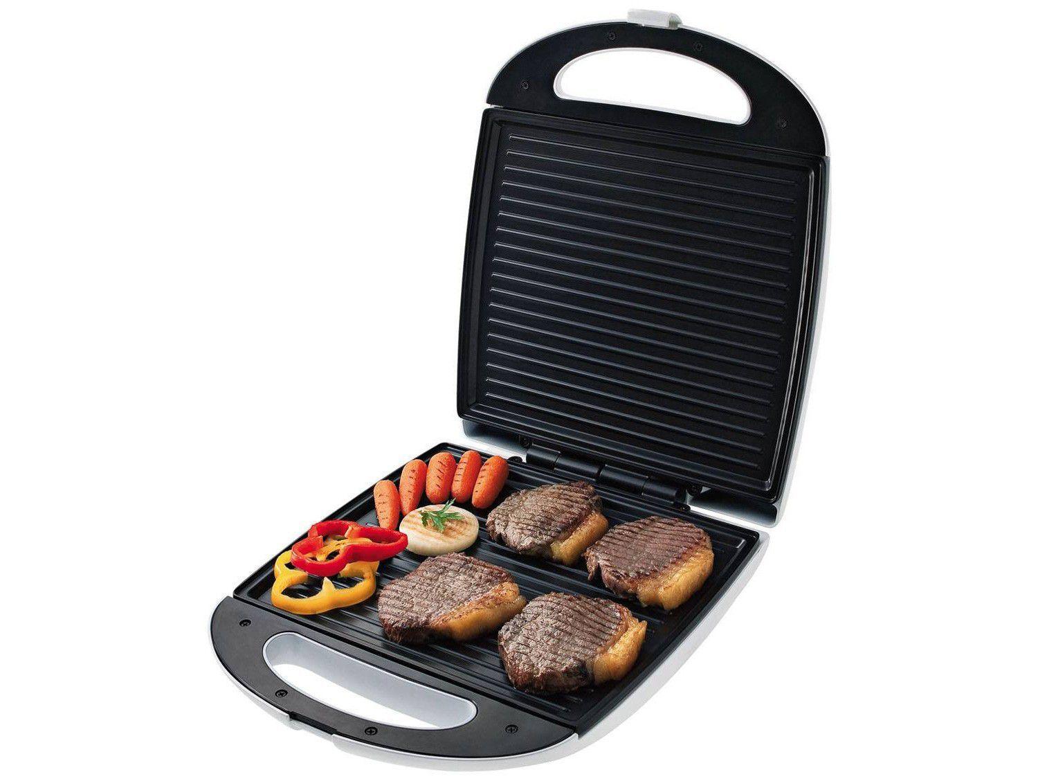 Grill Britânia Super Grill 3 Quadrado 1000W Antiaderente Grill