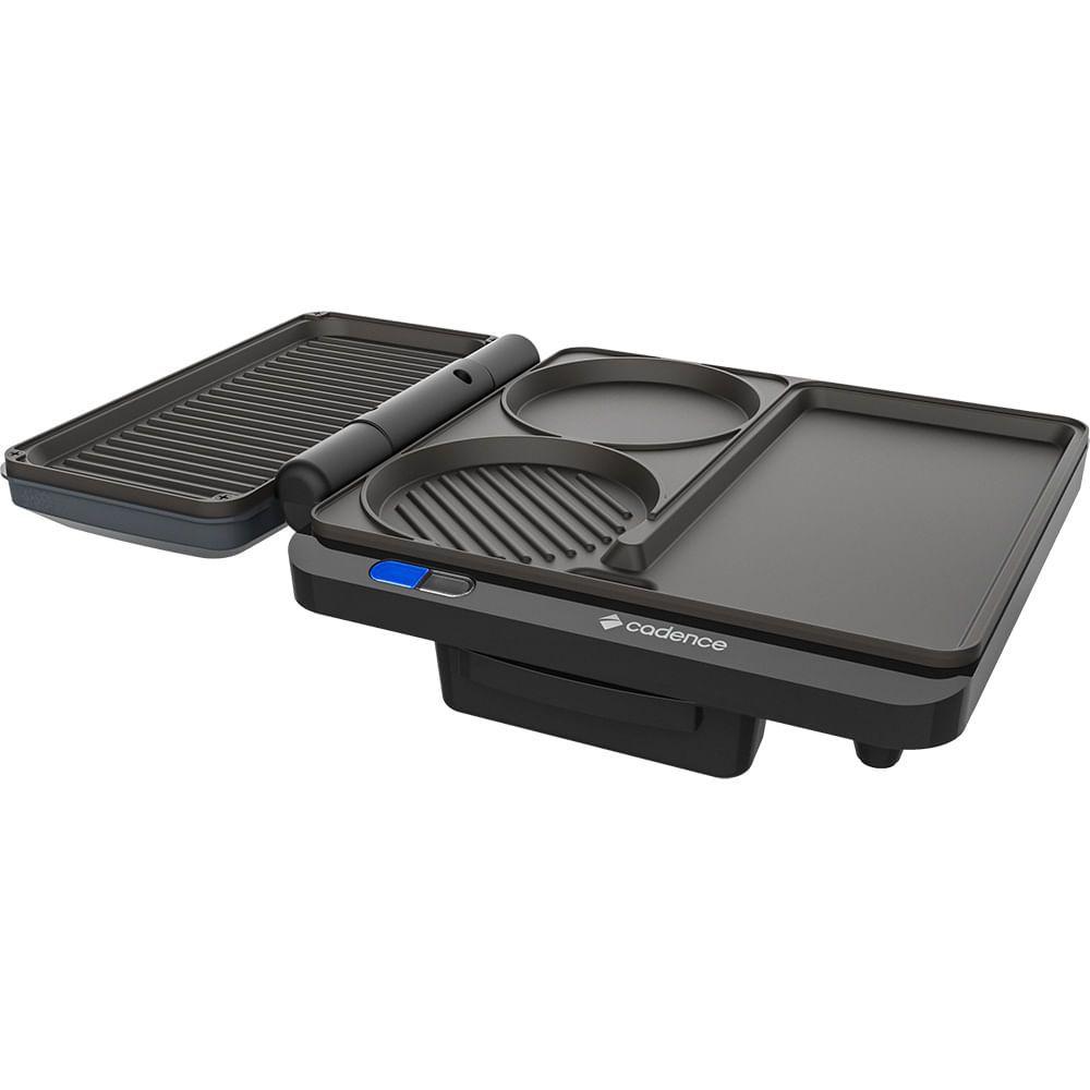 Grill Cadence Burguer 3 em 1 Grill Magazine Luiza