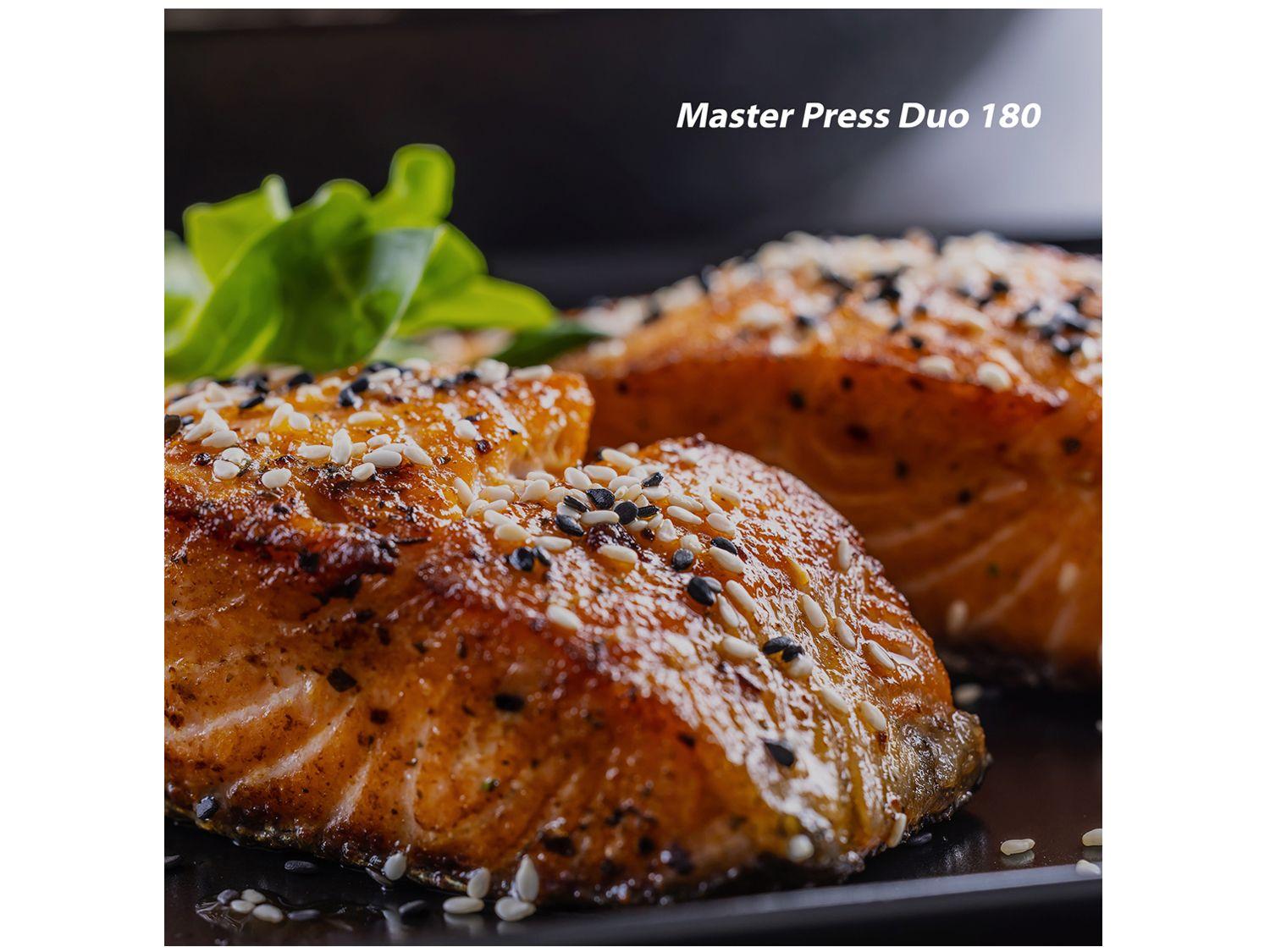 Grill Mondial PG-01-180 Master Press Duo 3 em 1 Retangular com Chapa 1000W