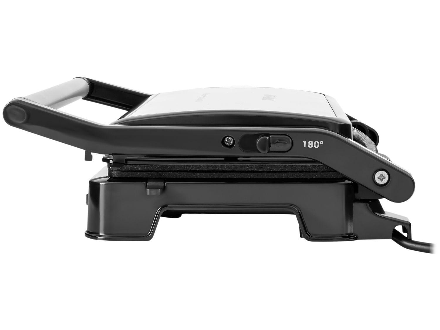Grill Mondial PG-01-180 Master Press Duo 3 em 1 Retangular com Chapa 1000W