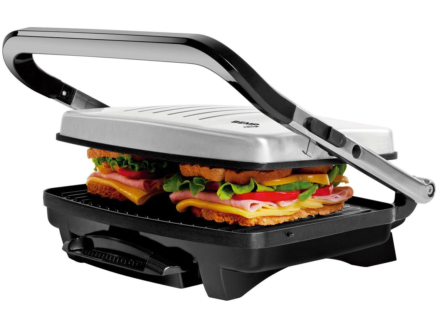 Grill/Sanduicheira Semp GR8015PT Prime 1500W Coletor de Gordura Grill, Sanduicheira e