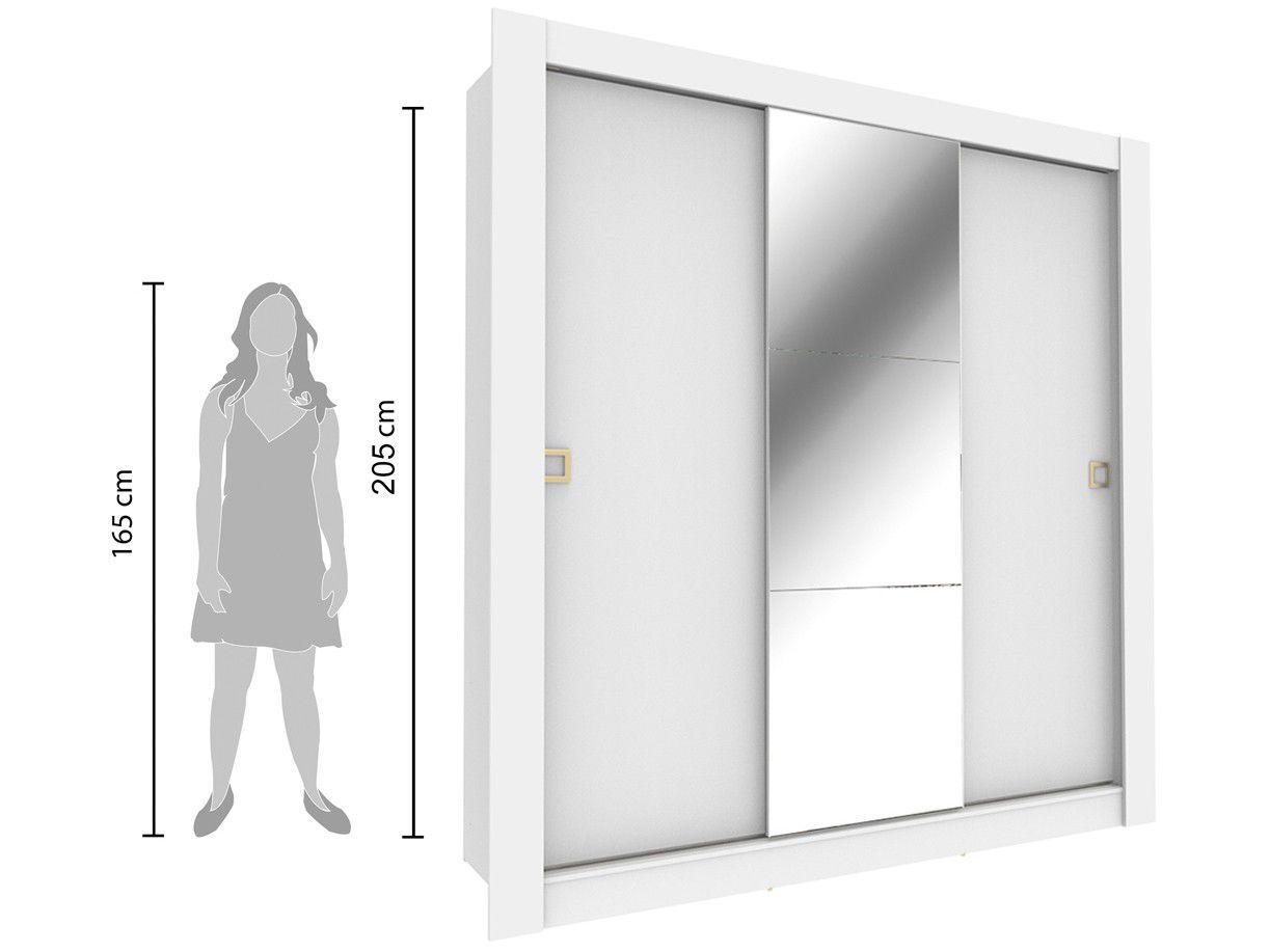 Imagem de Guarda-roupa Casal 3 Portas Madesa