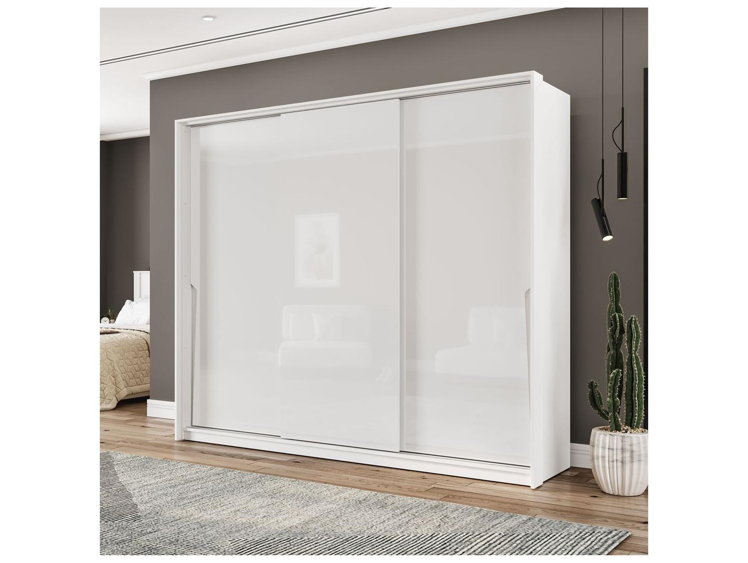 Guarda-roupa Casal 4 Gavetas 3 Portas de Correr Politorno Porto