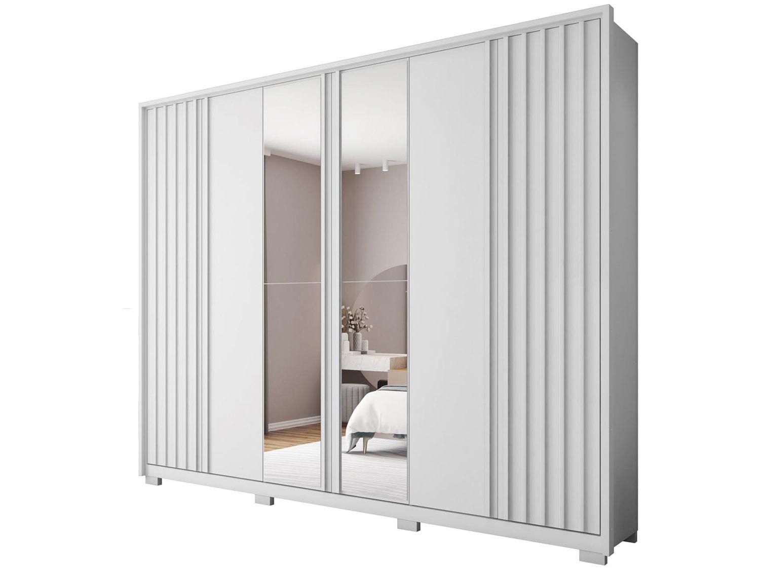 Guarda-roupa Casal 4 Gavetas 6 Portas Caemmun Apollo