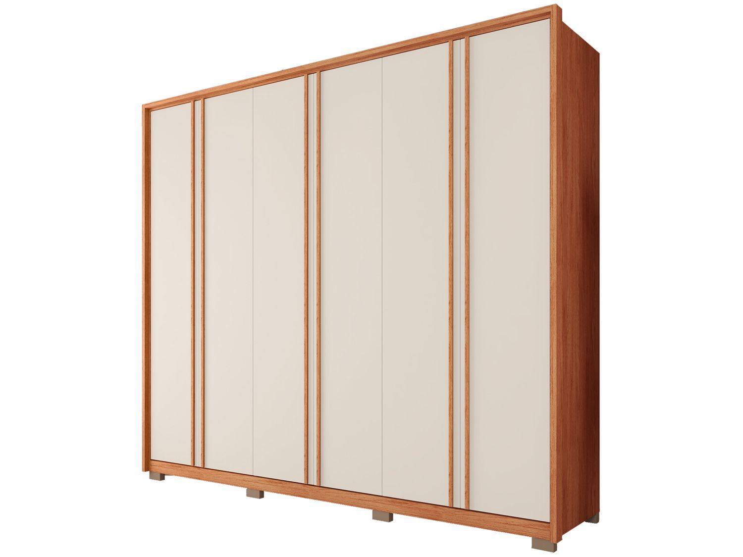 Guarda-roupa Casal 4 Gavetas 6 Portas Caemmun Gladiador