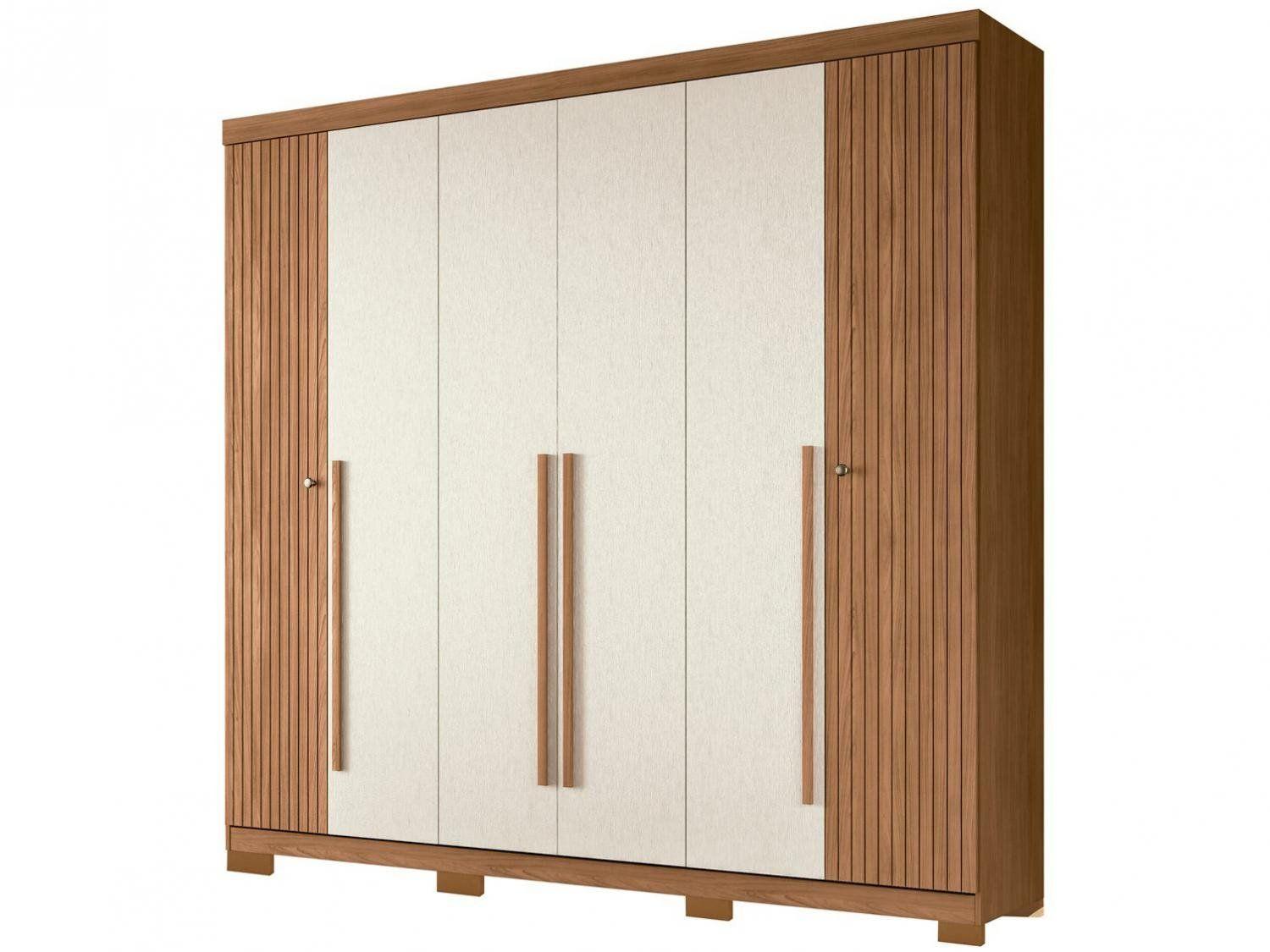 Guarda-roupa Casal 6 Portas 4 Gavetas