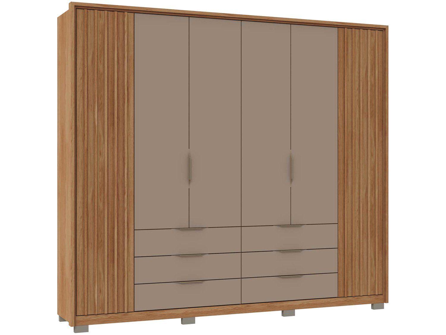 Guarda-roupa Casal 6 Portas 6 Gavetas