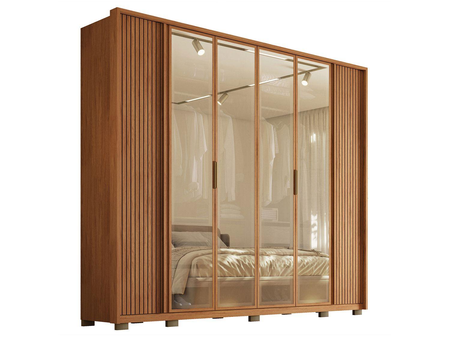 Guarda-roupa Casal 6 Portas 6 Gavetas Caemmun Malthus
