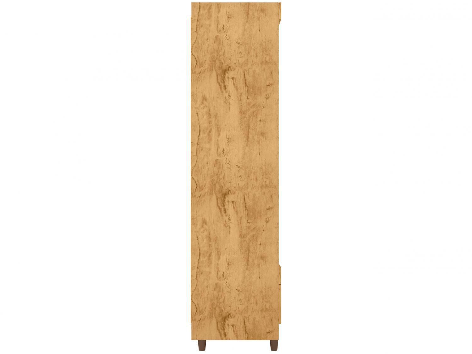 Guarda-roupa Casal com Espelho 3 Portas de Correr 3 Gavetas Araplac Cairo