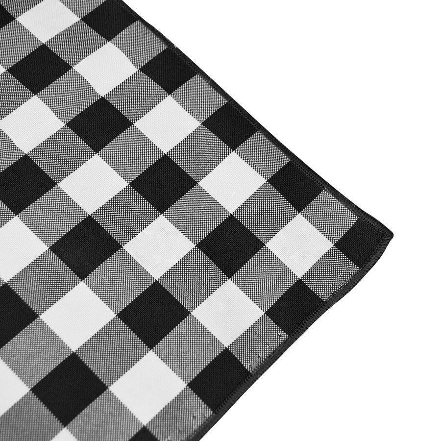 Guardanapo De Tecido Xadrez Preto E Branco Festabox Guardanapo Para Casamento Magazine Luiza