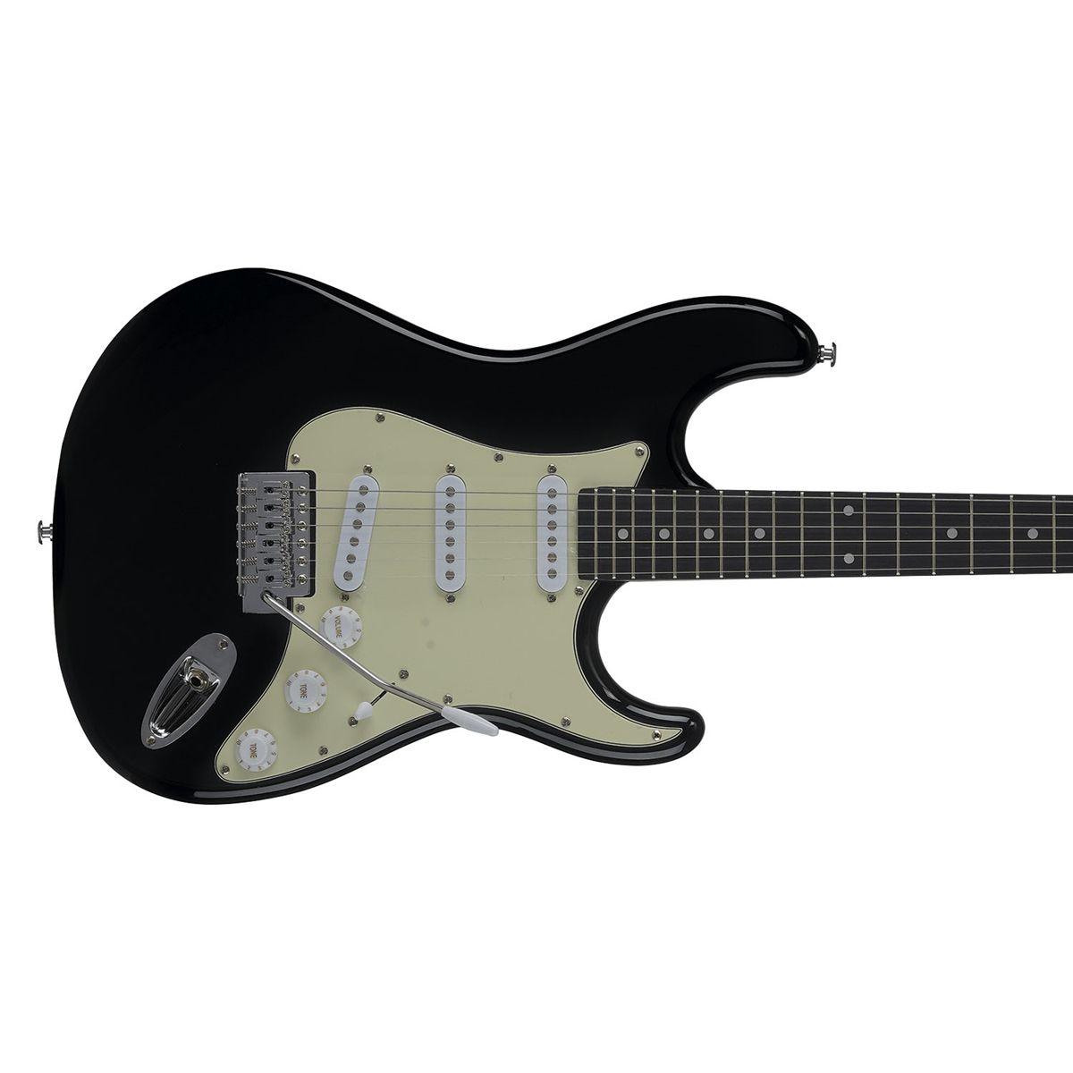 Guitarra Elétrica Strato Tagima Memphis MG-30 Preto BK