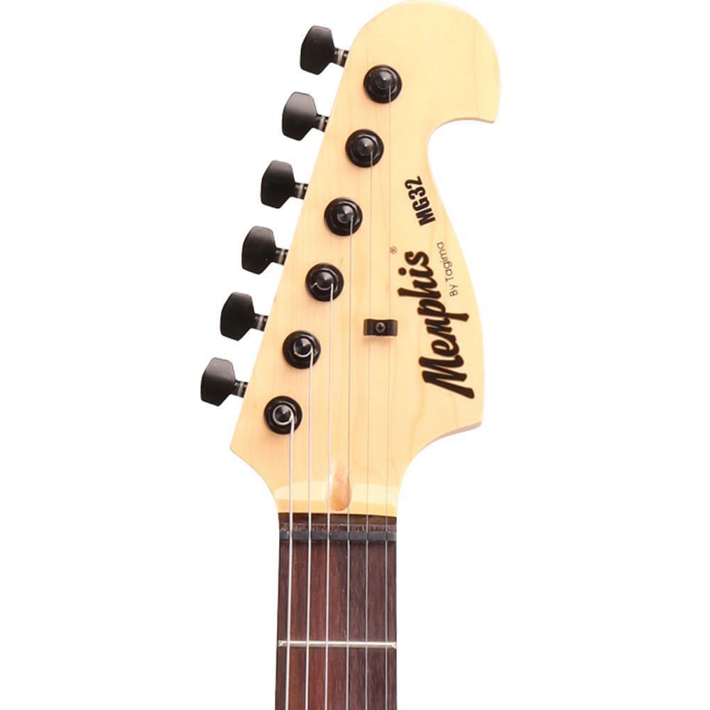 Guitarra Memphis MG 32 Preta Guitarra Magazine Luiza