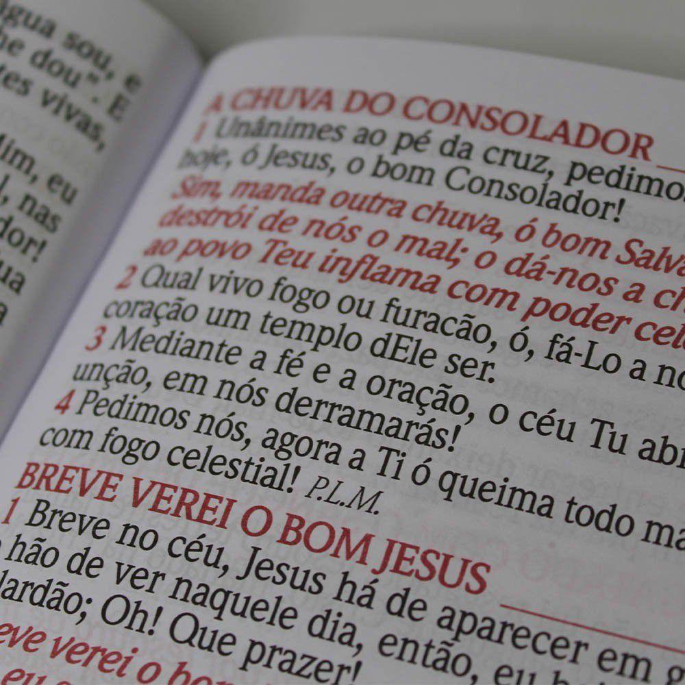 Harpa Crista Avivada E Corinhos Letra Hipergigante Feminino Casa Publicadora Paulista Livros De Religiao Magazine Luiza Os corinhos de fogo, cancoes entoadas em ritimo de forro em cultos neopentecostais, tem me vejamosa letra de um deles: harpa crista avivada e corinhos letra hipergigante feminino casa publicadora paulista