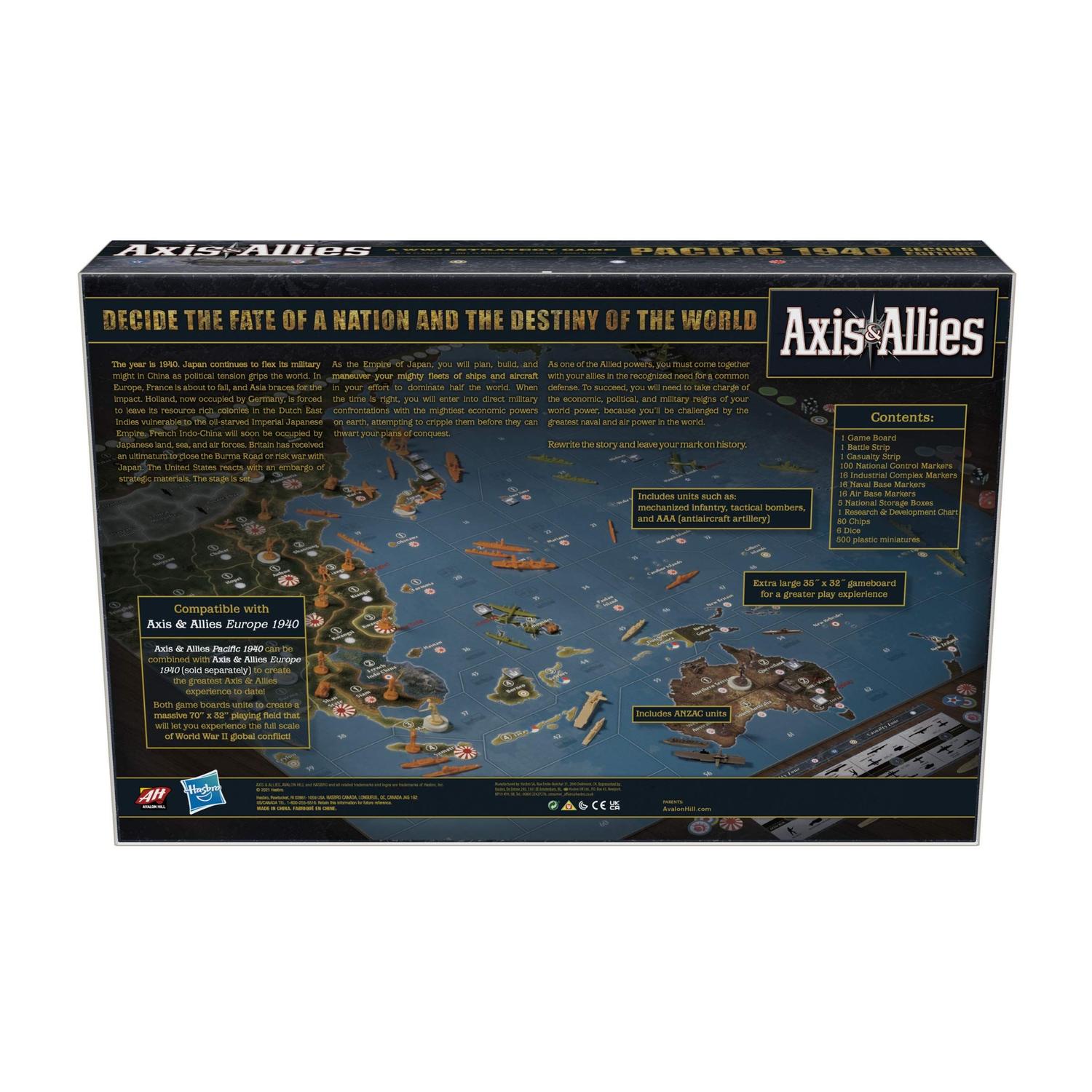 Axis & Allies Pacific 1940 2nd hotsell Edition