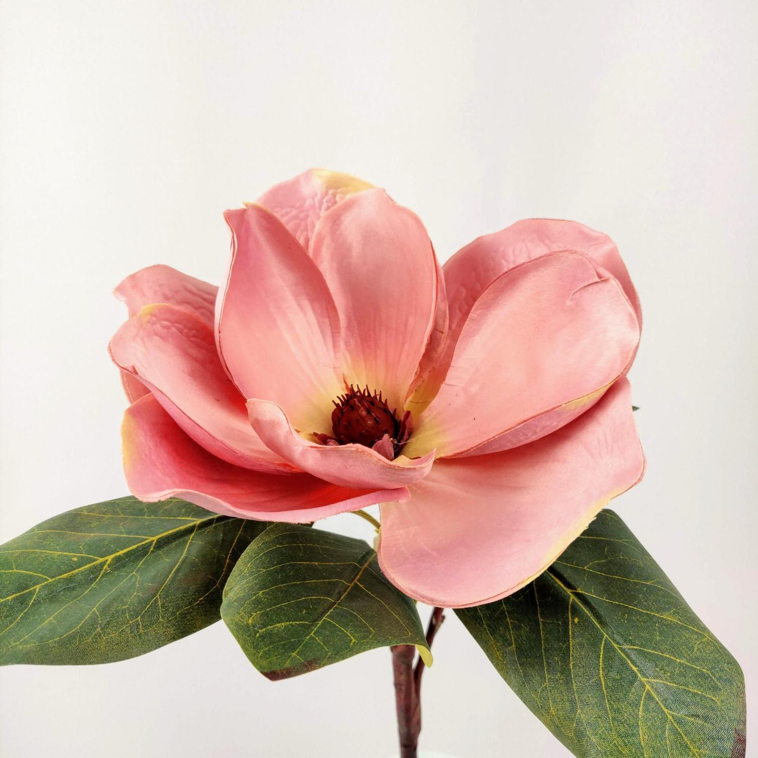 Haste Magnolia Rosa Planta Artificial Permanente 70X18Cm - Inigual -  Plantas Artificiais - Magazine Luiza