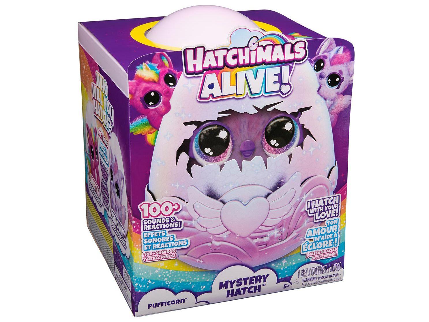 Hatchimals Alive Pufficórnio Spin Master