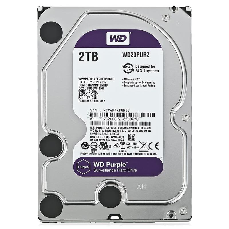 2 тб жесткий диск wd purple wd20purz обзор