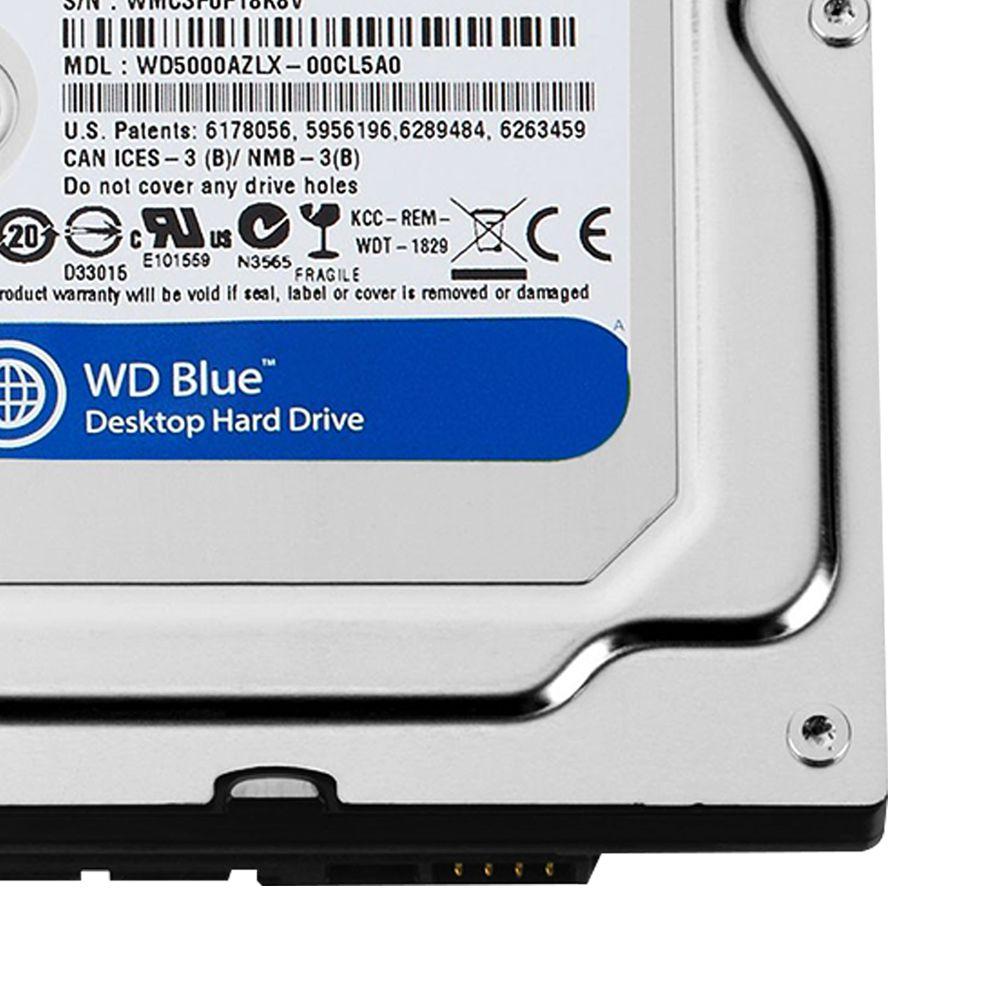 HD 500GB SATA 6Gb/s 64MB WD Blue WD5000AZLX Western Digital - HD ...