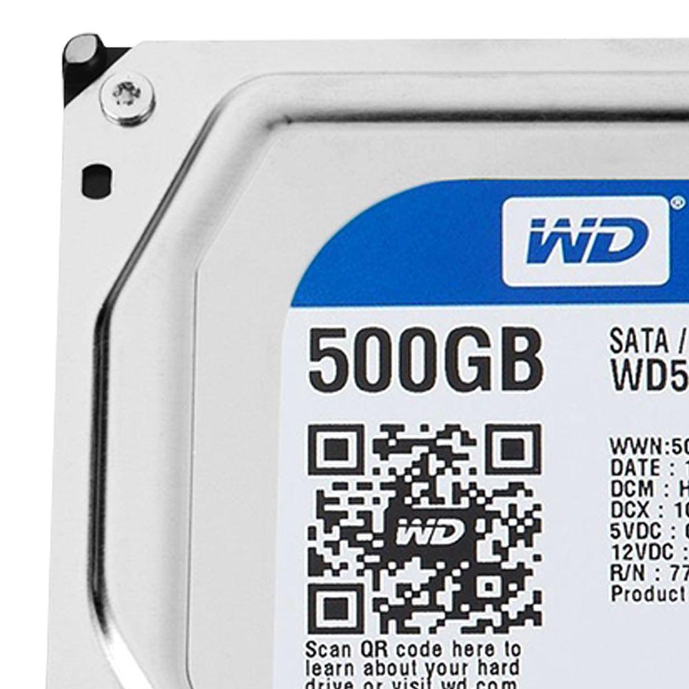 Western Digital Hard Disk Interno 500GB SATA 3.5″ 7200 RPM – WD5000AAKS, Affidabile E Silenzioso