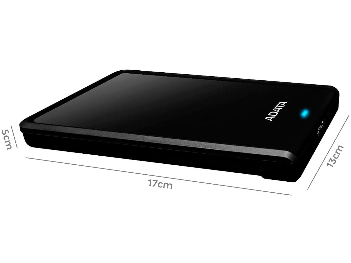 HD Externo 1TB ADATA AHV620S-1TU31-CBK