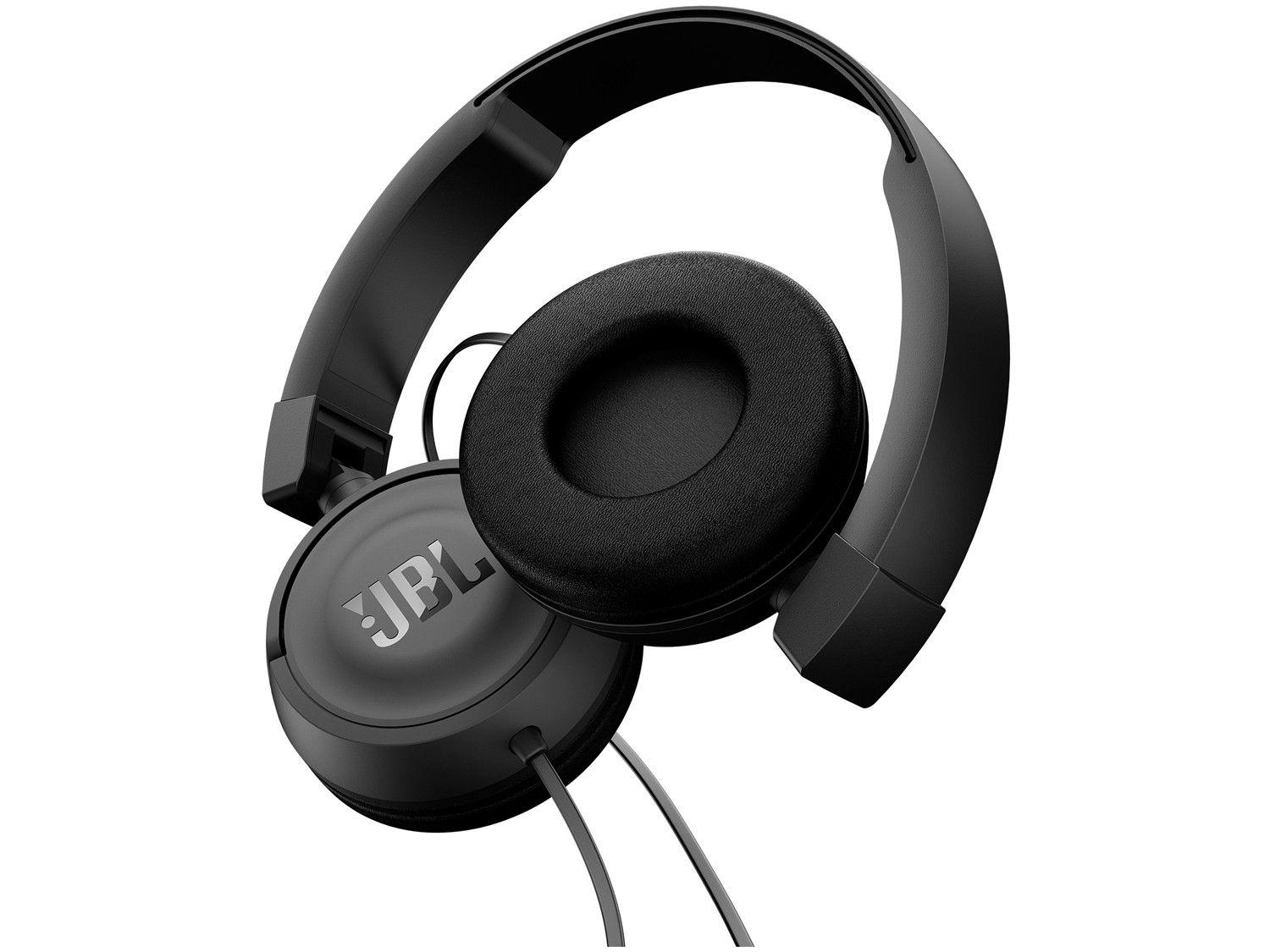 Headphone/Fone de Ouvido JBL com Microfone - Dobrável Cabo P2 Core Headphones T450 - Headphone