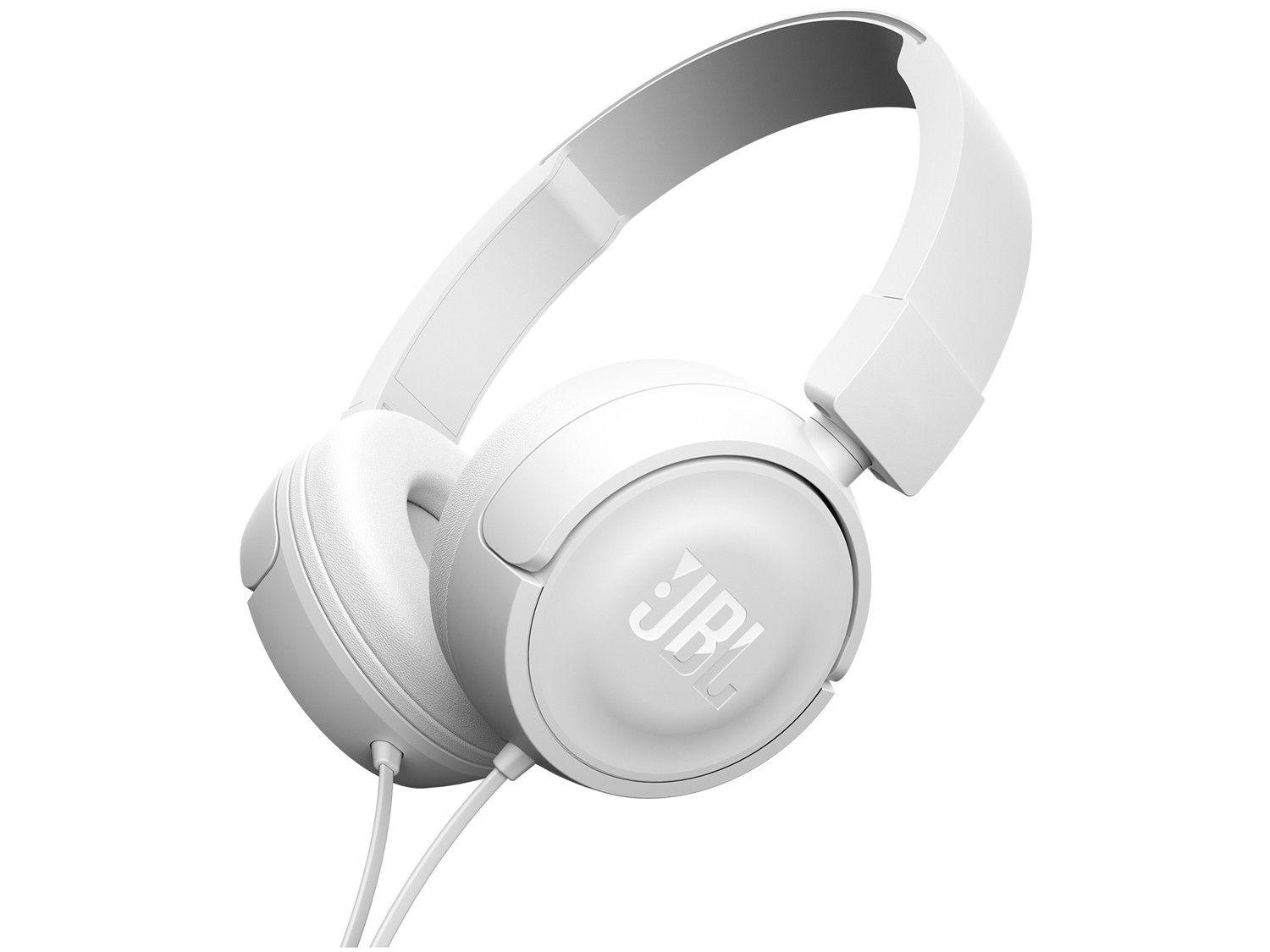 Headphone/Fone de Ouvido JBL com Microfone - Dobrável Cabo P2 Core Headphones T450 - Headphones