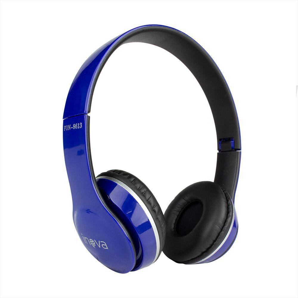 Headphone Inova Fone de Ouvido Móvel Com Fio Cabo Áudio - Headphone com Fio  - Magazine Luiza