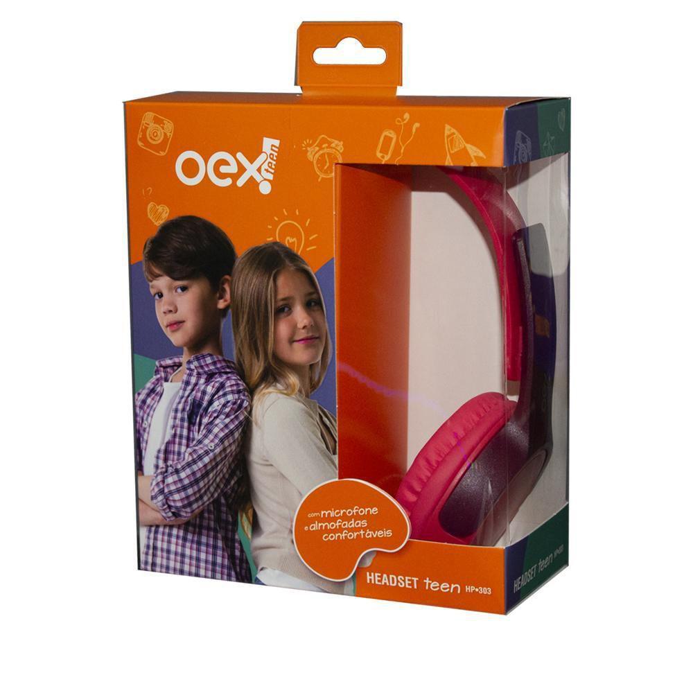 Headphone Teen HP303 com fio OEX 