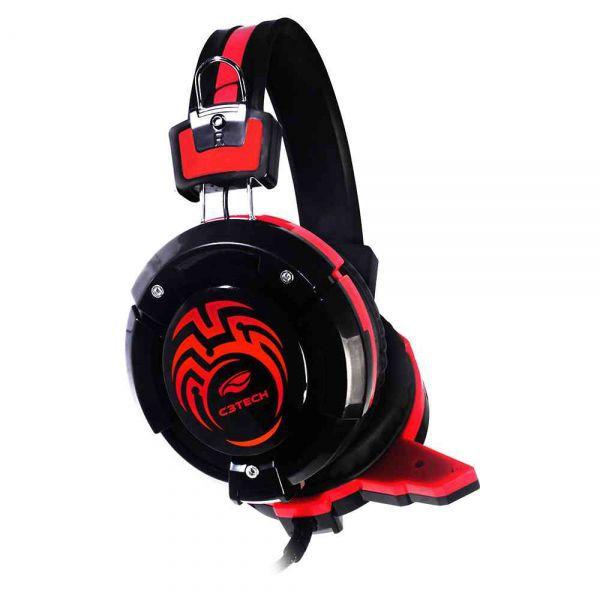 Headset com Microfone Gamer Flycatcher PH-G10BK - C3Tech - Headset Gamer -  Magazine Luiza
