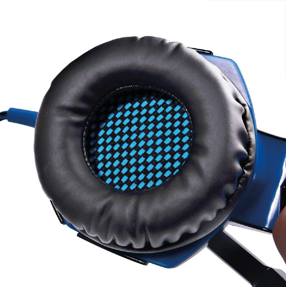 Headphone Gamer Profissional com Microfone Luz Led Kotion Each G2000 Azul  USB e P2/P3 Promoção! em Promoção | Ofertas na Americanas