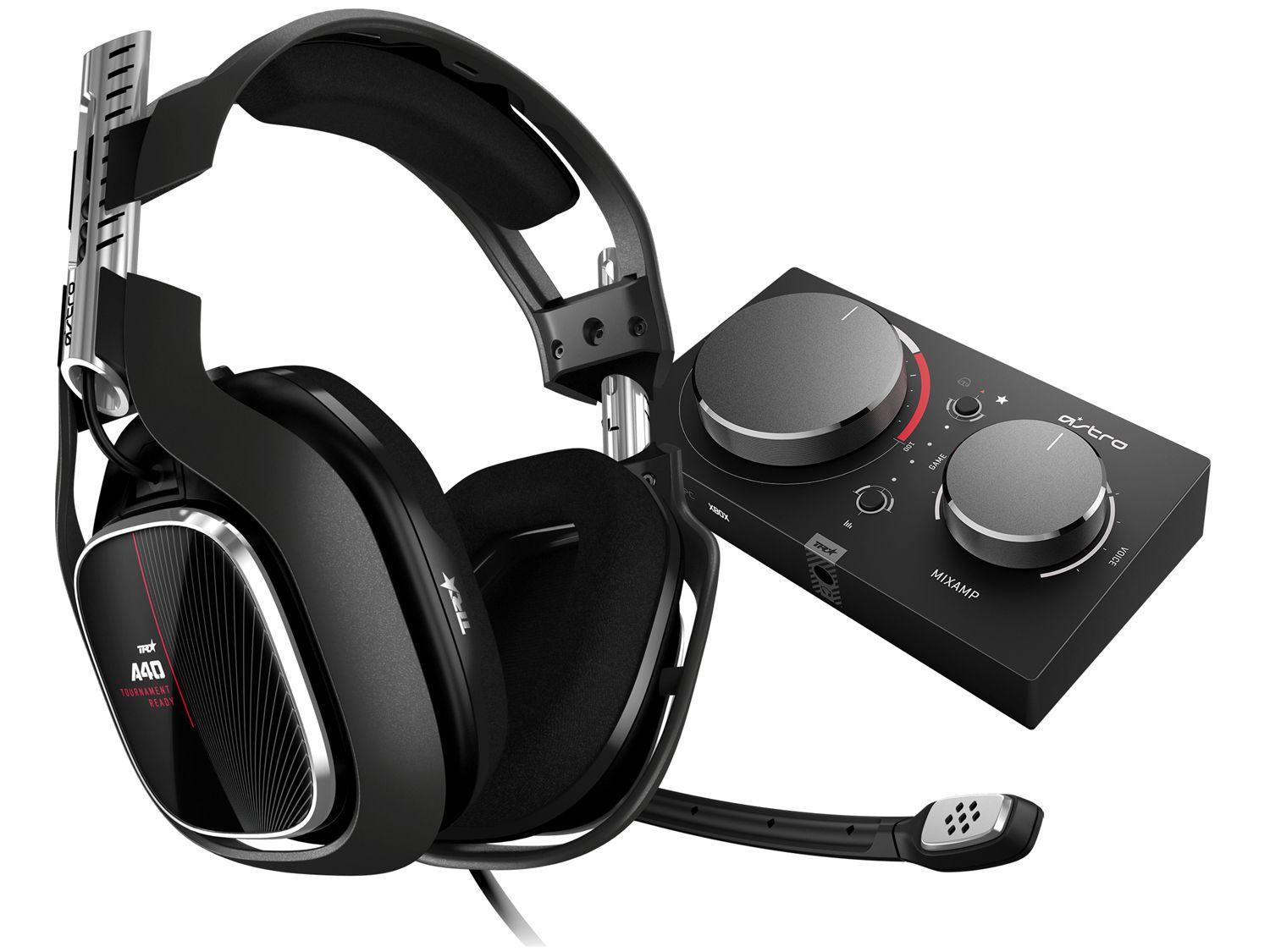 Headset Gamer Logitech Astro A40 + Mixamp Pro TR