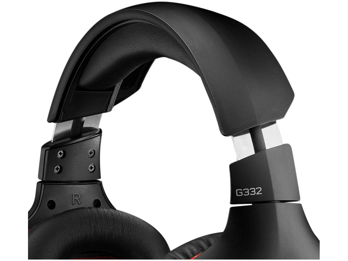 Headset Gamer Logitech G332 PC PS4 Xbox One Preto