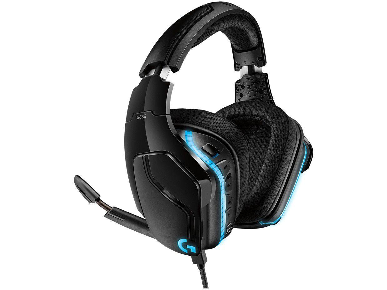 Headset Gamer Logitech G635 PC MAC PS4 Xbox One P2