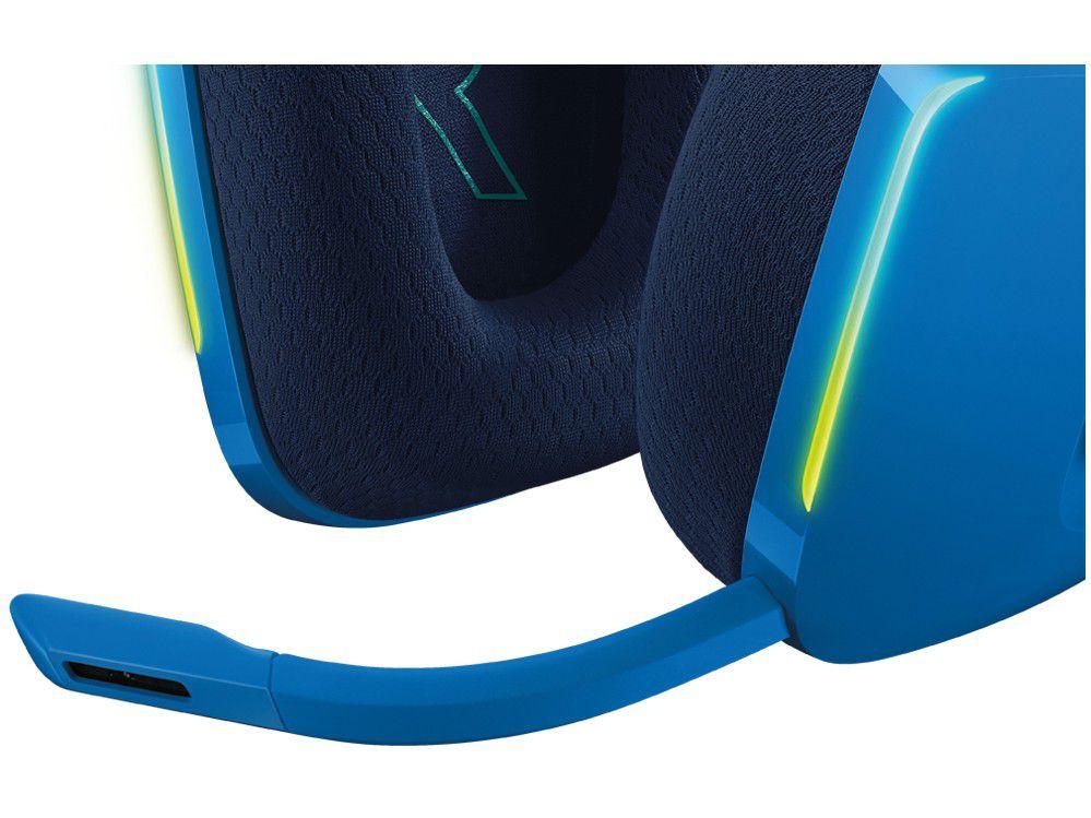 Headset Gamer Logitech G733 PC MAC PS4 sem Fio