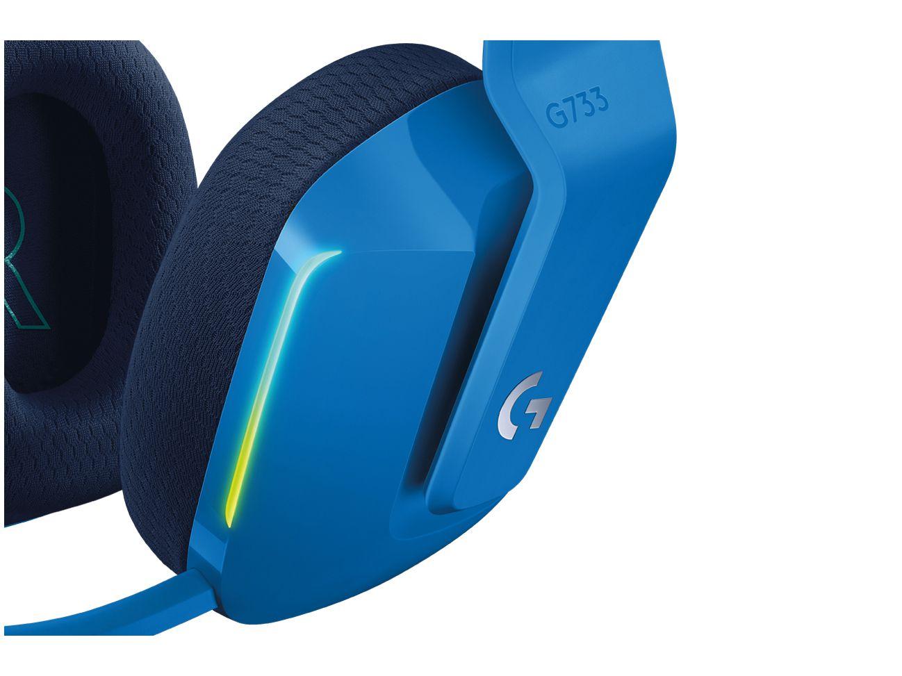 Headset Gamer Logitech G733 PC MAC PS4 sem Fio