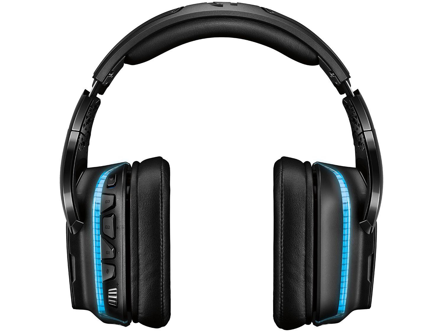 Headset Gamer Logitech G935 sem Fio Preto Headset Gamer Magazine Luiza