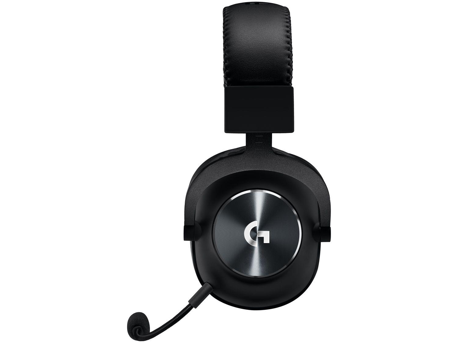 Headset Gamer Logitech Pro PC USB Preto